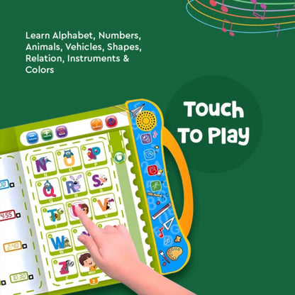 Kids Intelligence E-Book, English Letters & Words Learning, (with 6 months Guarantee)