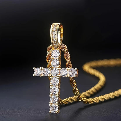 Men's Cross Pendant With Chain